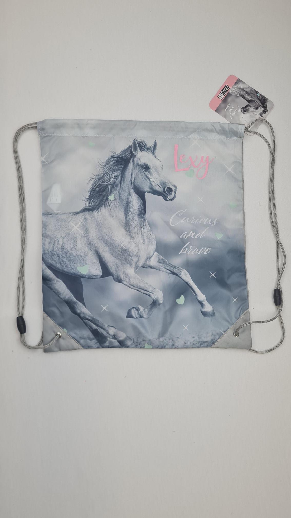 Sac de gym | Sac à chaussures Enfant 38cm | Cheval Sauvage