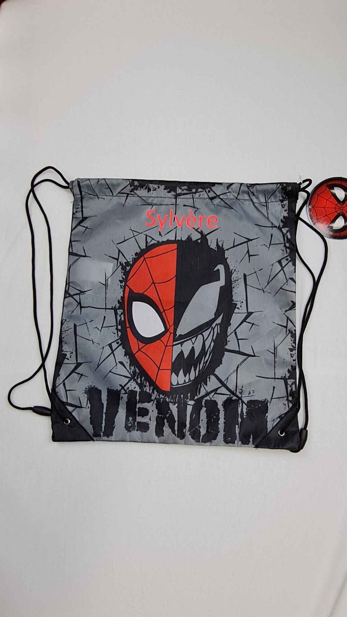 Sac de gym | Sac à chaussures Enfant 38cm | Spiderman Venom