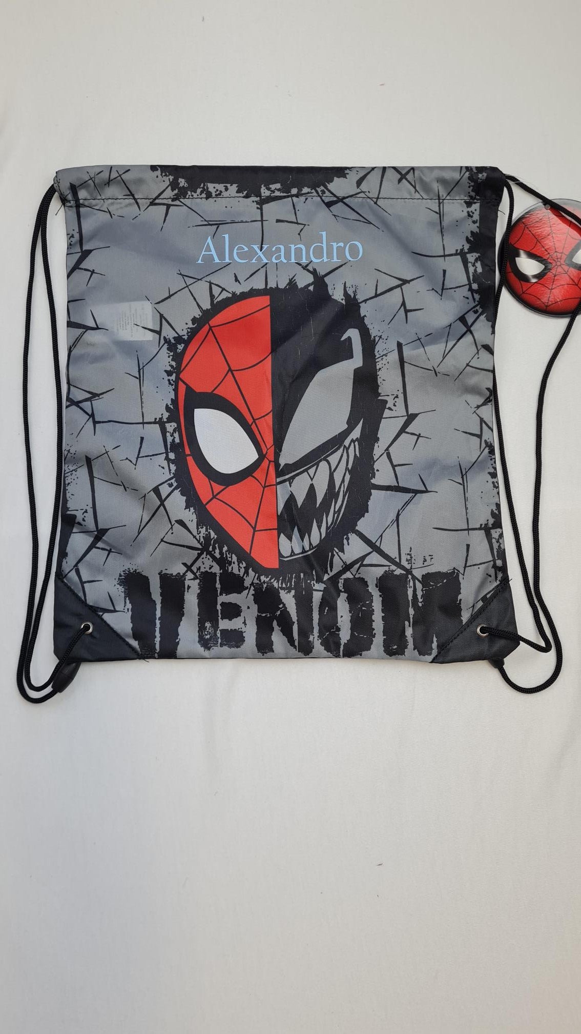 Sac de gym | Sac à chaussures Enfant 38cm | Spiderman Venom