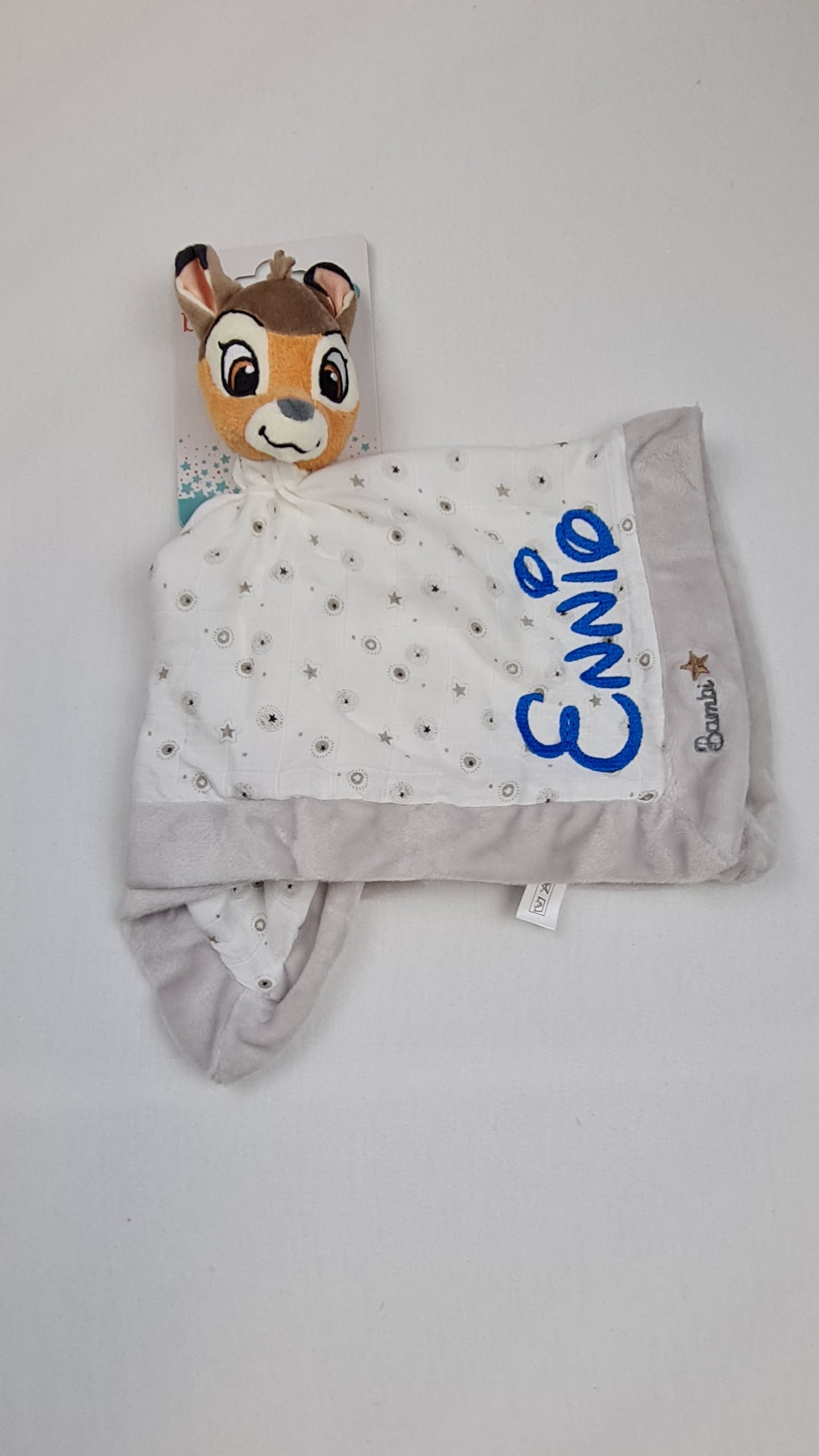 Doudou Mouchoir Disney Bambi Personnalisé | 40cm