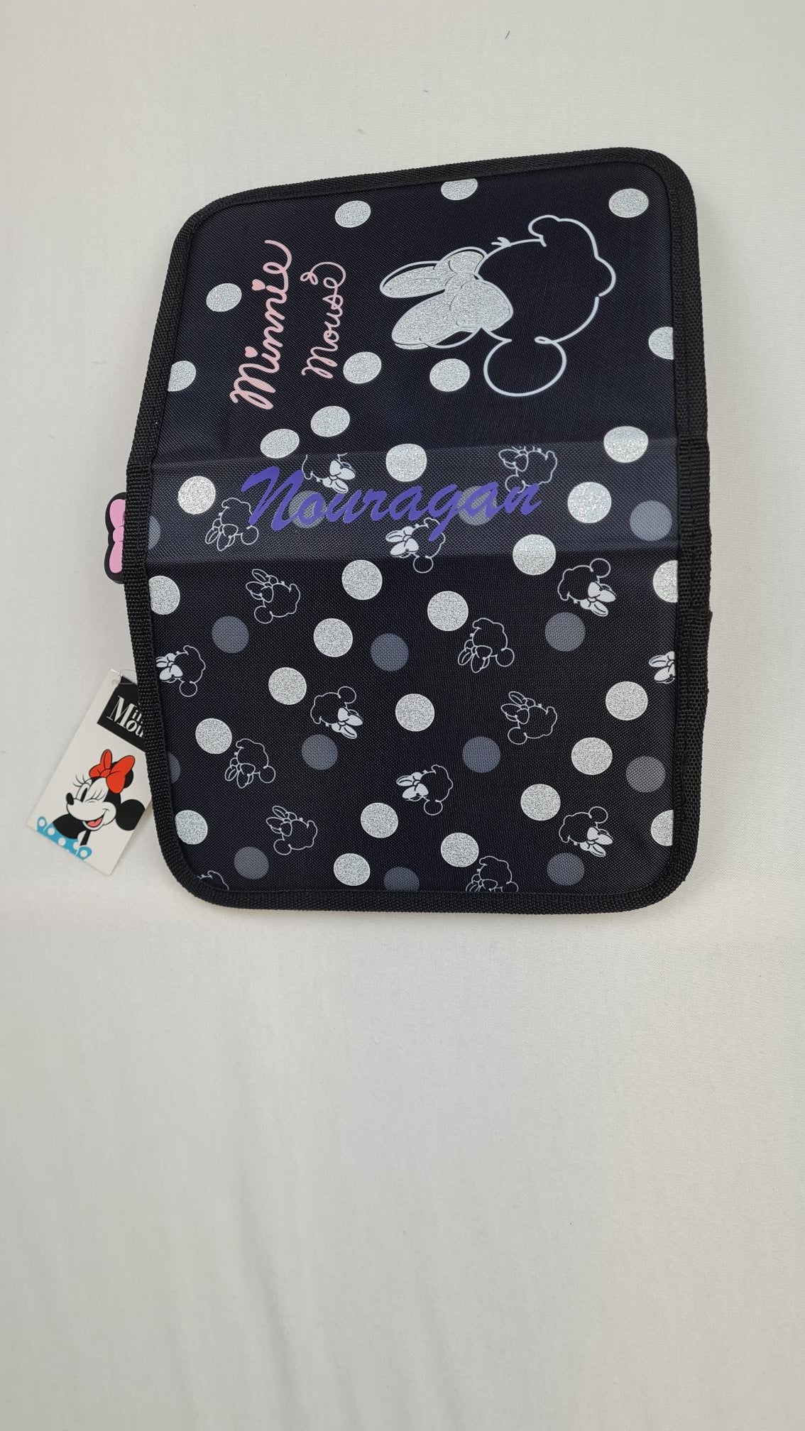 Plumier enfant 19cm | Minnie Pois Noir | Sans ustensiles