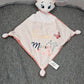 Doudou Disney Bébé Marie Rayé | Mouchoir 21cm | A Personnaliser - Calincaline.be