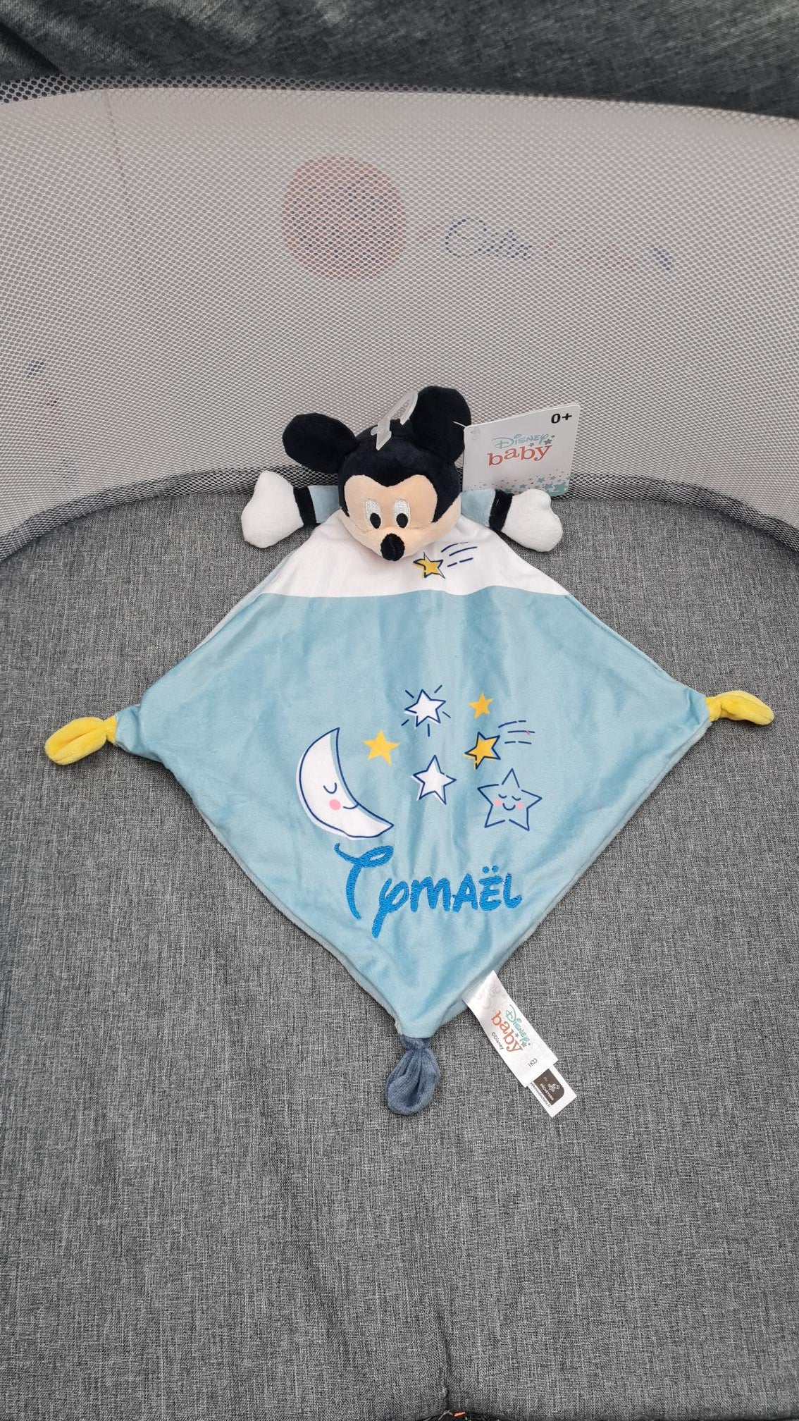 Doudou Mickey Etoiles Personnalisé | Disney Baby - Calincaline.be