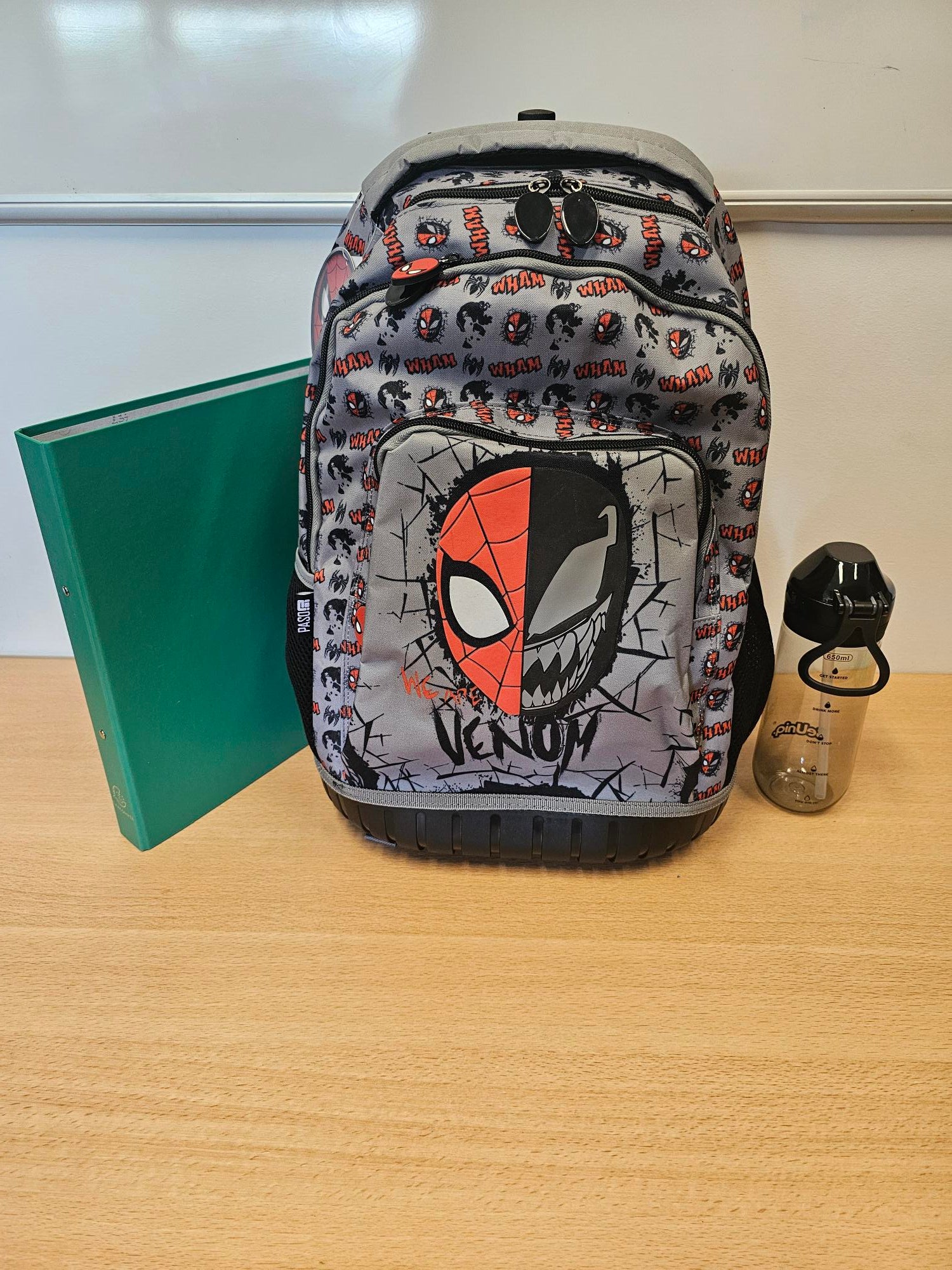 Sac à Dos Premium à Roulette 48cm | Spiderman Venom | Trolley 3 Compartiments | A4