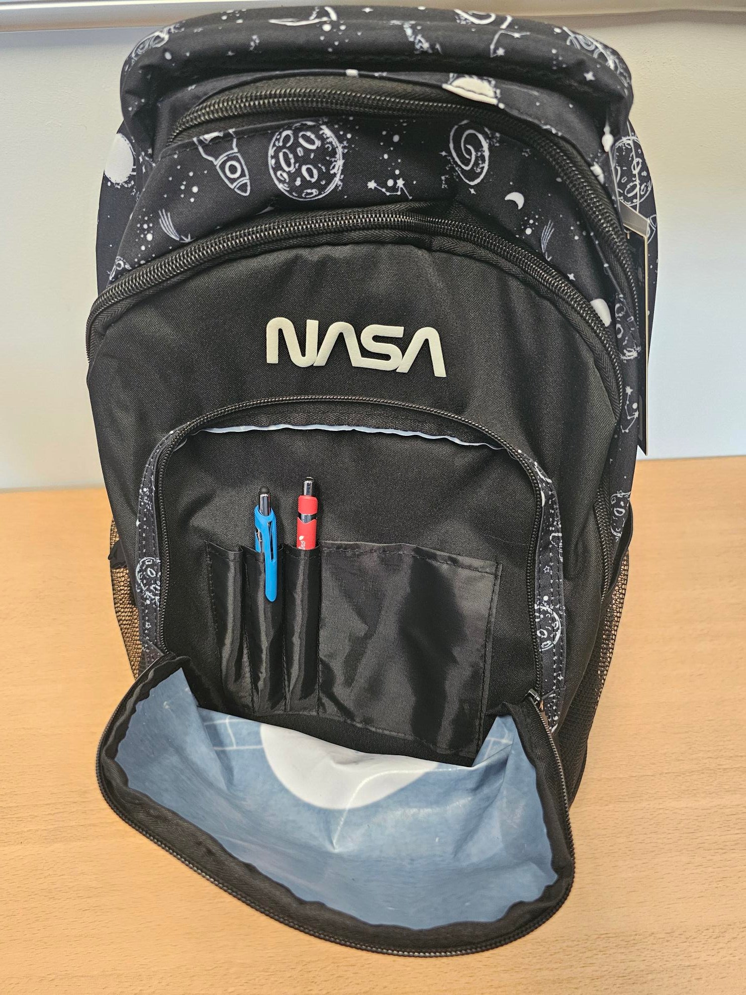 Sac à Dos Premium à Roulette 48cm | Nasa | Trolley 3 Compartiments | A4