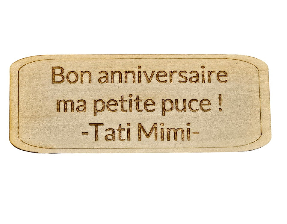 Message rectangulaire - Calincaline.be