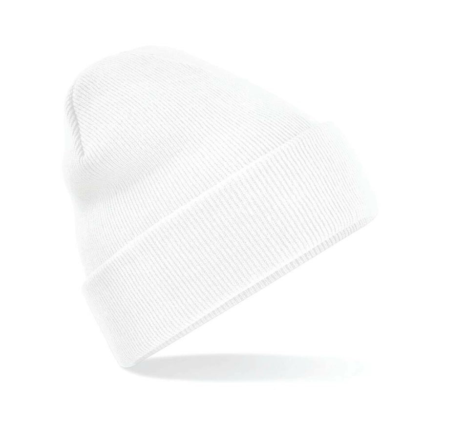 Bonnet Rabat Entant Avec Prénom Brodé | Taille Unique | Blanc