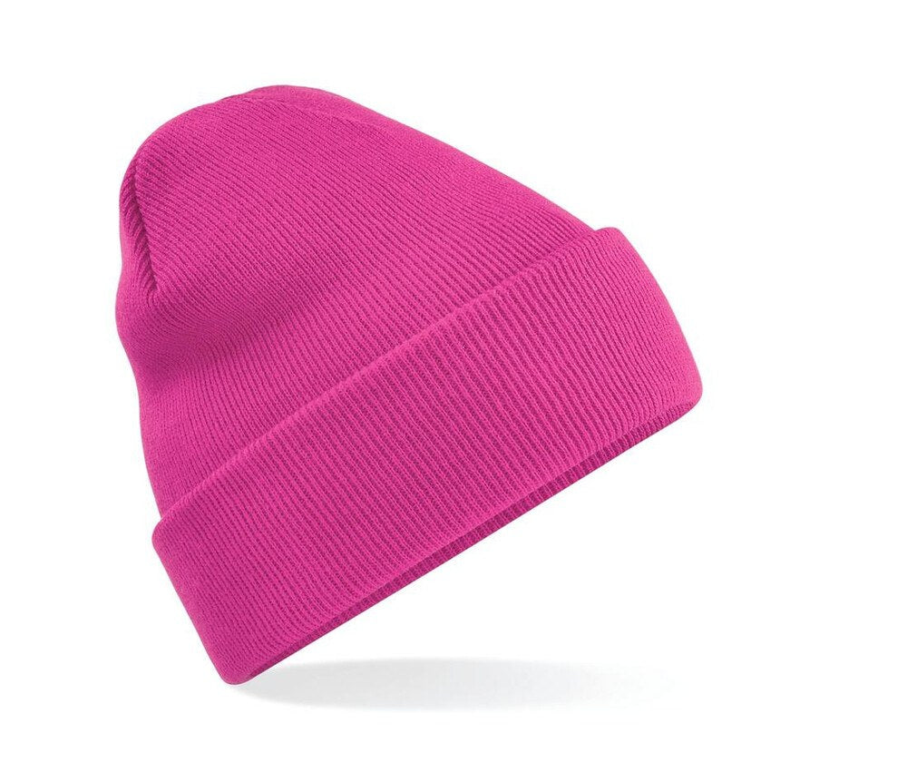 Bonnet Rabat Avec Prénom Brodé | Taille Unique | Rose Fuchsia