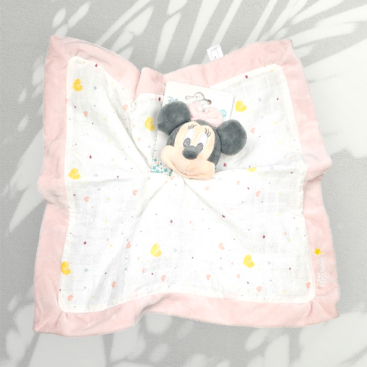 Doudou Mouchoir Disney Minnie Rose Personnalisé | 40cm