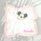 Doudou Mouchoir Disney Minnie Rose Personnalisé | 40cm