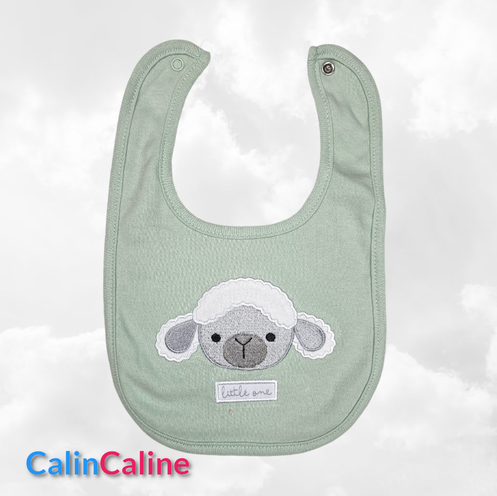 Kit de naissance 6 pièces Mouton Vert | 3 tailles | A personnaliser