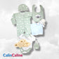 Kit de naissance 6 pièces Mouton Vert | 3 tailles | A personnaliser