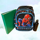 Sac à Dos Enfant Premium 41cm | Spiderman Blue | 2 Compartiments
