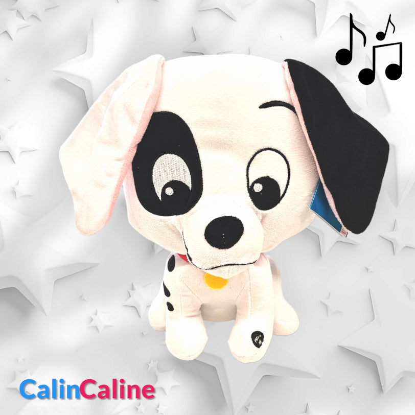 Peluche Disney Musicale Dalmatien 30cm | 1 an et + | Polyester doux