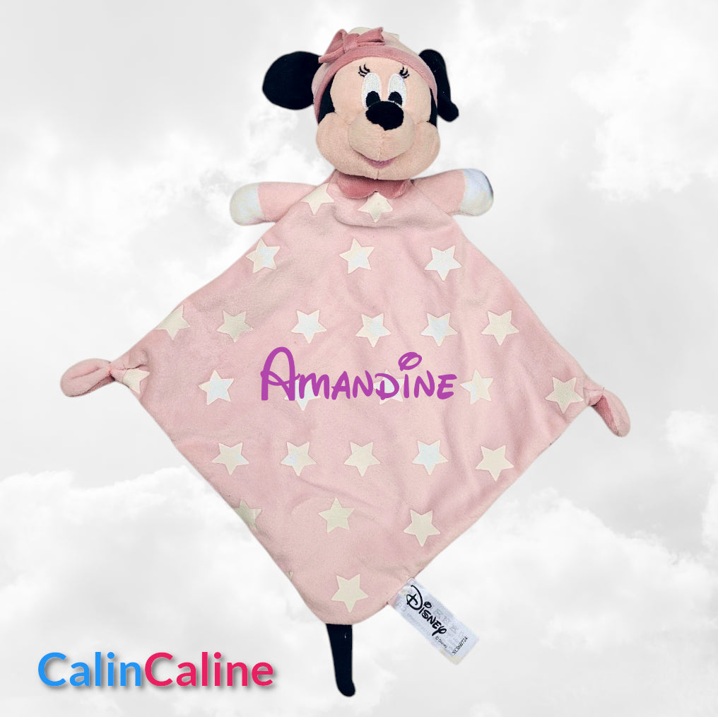 Doudou Disney Minnie Phosphorescent Personnalisé | Good Night