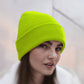 Bonnet Rabat Avec Prénom Brodé | Taille Unique | Citron Vert