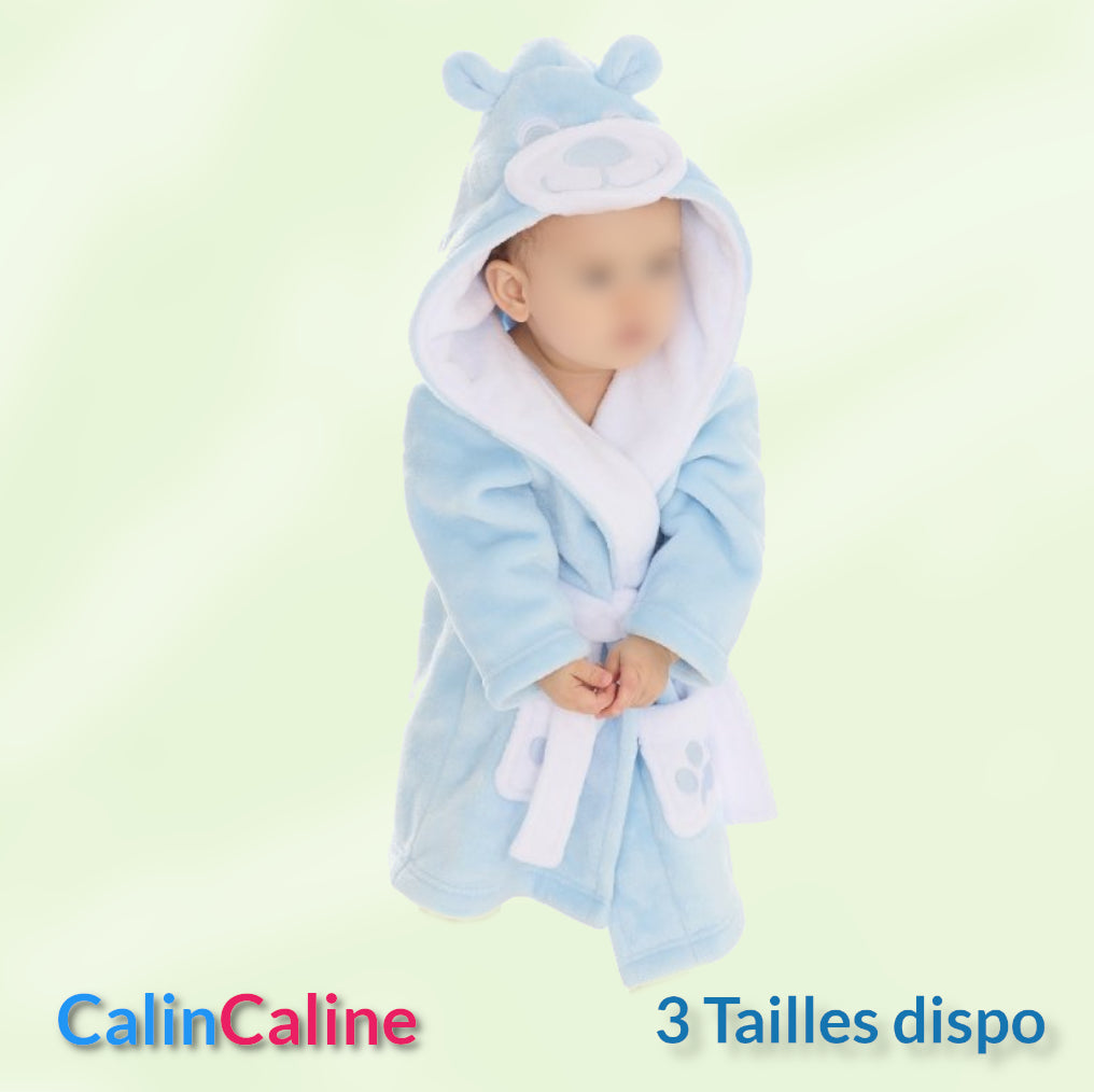 Peignoirs enfant personnalises Calincaline.be