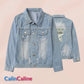 Veste en Jeans Enfant Bleu Clair | 5-6 ans